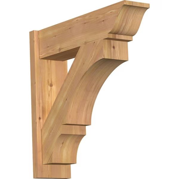 Balboa Smooth Traditional Outlooker, Western Red Cedar, 7 1/2